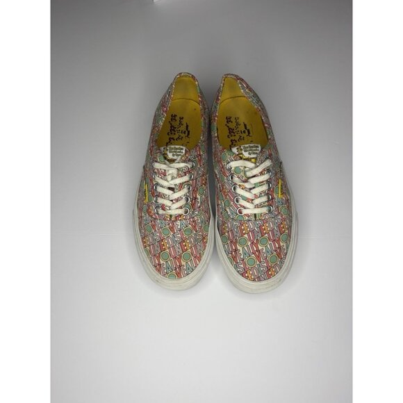 Vans Authentic (The Beatles) All You Need Is Love Size Men’s 6.5 Women’s 8 - Picture 1 of 7